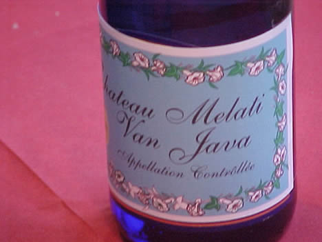 Wijn Chateau Melati van Java
